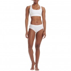 Слипове adidas Originals Modern Flex Hipster Brief - White слипове,аксесоари,на,разпродажба,дамско,бельо,adidas,originals,originals,modern,flex,hipster,brief,white