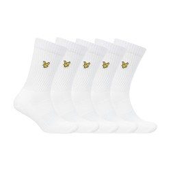 чорапи,мъжки,чорапи,lyle,and,scott,men,s,sports,crew,socks,bright,white