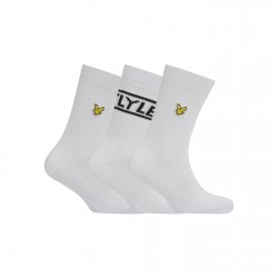мъжки,чорапи,lyle,and,scott,lyle,3,pack,crew,sn00,white
