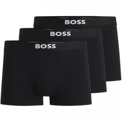 боксерки,мъжко,бельо,boss,boss,one,trunk,3pk,black,001