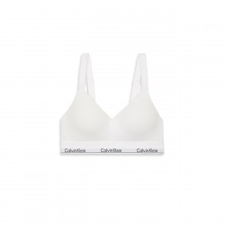 Calvin Klein BRALETTE - White бельо,за,училище,calvin,klein,bralette,white