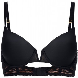 Wolford LIGHTLY LINED DEMI BRA - Black аксесоари,на,разпродажба,wolford,lightly,lined,demi,bra,black