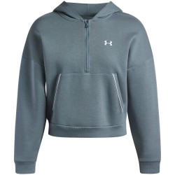 Under Armour Womens Rival Pipe 1/4 Zip Fleece - Blue дамски,полари,дамски,палта,и,якета,размер+,under,armour,women,s,rival,pipe,1,4,zip,fleece,blue
