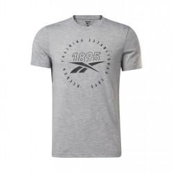 мъжка,тениска,мъжко,фитнес,облекло,reebok,series,speedwick,tee,mens,medium,grey,heather,black