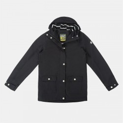 Непромокаемо яке Gelert Girls Coast Hooded Stormlite 5000mm Waterproof Jacket - Black непромокаемо,яке,ученически,якета,туристическо,облекло,детски,якета,и,палта,детски,водоустойчиви,gelert,girls,coast,hooded,stormlite,5000mm,waterproof,jack