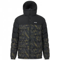 Яке Regatta Mens Aldthorn Synthetic Down Long Sleeve Insulated Puffer Jacket - Print/Black яке,regatta,mens,aldthorn,synthetic,down,long,sleeve,insulated,puffer,jacket,print,black