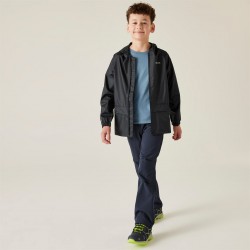 Детско непромокаемо яке Regatta Unisex Kids' Waterproof Jacket - Navy детско,непромокаемо,яке,туристическо,облекло,детски,якета,и,палта,детски,3/4,панталони,детски,водоустойчиви,детски,облекла,regatta,unisex,kids',waterproof,