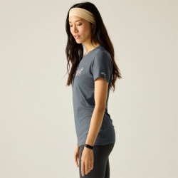 Тениска Regatta Women's Fingal Tee Short Sleeve Performance T-Shirt - Dark Storm тениска,туристическо,облекло,дамско,туристическо,облекло,дамски,тениски,дамски,топове,дамски,горнища,размер+,дамски,облекла,размер,regatta,women's,fingal,t