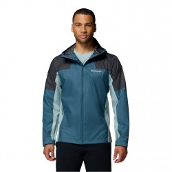Непромокаемо яке Columbia Men's Inner Limits Hooded DWR Waterproof Jacket - Blue непромокаемо,яке,туристическо,облекло,мъжко,туристическо,облекло,мъжки,непромокаеми,якета,мъжки,якета,мъжки,водоустойчиви,columbia,men's,inner,limits,hoode