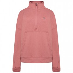 дамска,поларена,блуза,дамски,туристически,полари,dare,2b,2b,recoup,sweatshirt,quarter,zip,fleece,womens,mesa,rose