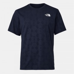фланелка,с,къс,ръкав,the,north,face,the,north,face,m,24,7,short,sleeves,tee,embossed,s,navy,tent,mod