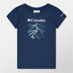 тениска,туристическо,облекло,детски,тениски,детски,облекла,columbia,tech,tee,gi53,navy