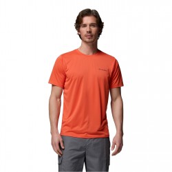 мъжка,тениска,облекла,на,разпродажба,туристическо,облекло,мъжко,туристическо,облекло,мъжки,тениски,columbia,tech,trail,performance,t,shirt,mens,orange