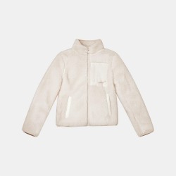 юношеско,поларено,яке,детски,полари,туризъм,gelert,teddy,fleece,zip,up,jacket,juniors,cream