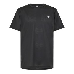 New Balance Mens Short-Sleeve Performance Running Top - Black Print мъжки,блузи,с,яка,мъжки,тениски,мъжки,потници,мъжки,облекла,за,бягане,лека,атлетика,облекла,за,бягане,new,balance,men,s,short,sleeve,performance,running,to