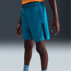 Nike Dri-FIT Challenger Big Kids' (Boys') Training Shorts - Green Abyss чорапи,за,бягане,всички,чорапи,дрехи,за,училище,разпродажба,nike,ученическо,облекло,детски,къси,панталони,лека,атлетика,облекла,за,бягане,къси,панталони,за