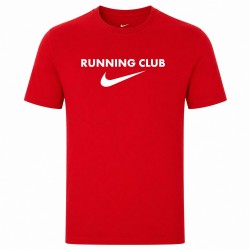 Тениска Nike Mens Nike Run Club T-shirt - Red тениска,мъжки,облекла,за,бягане,nike,mens,nike,run,club,t,shirt,red