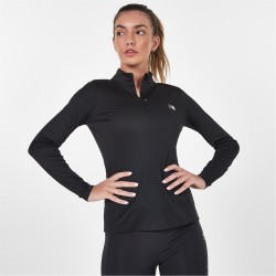 коледни,подаръци,за,любителите,на,бягането,karrimor,longsleeve,quarter,zip,top,ladies,black