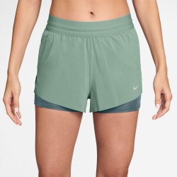 Дамски къси панталони Nike Dri-FIT Swift Womens Mid-Rise 3 2-in-1 Shorts - Steam дамски,къси,панталони,дамски,къси,панталони,дамски,облекла,за,бягане,nike,dri,fit,swift,womens,mid,rise,3,2,in,1,shorts,steam