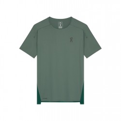 on,men's,short,sleeve,performance,running,top,olive