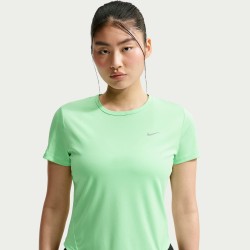 Nike Tempo Womens Dri-FIT Short-Sleeve Running Top - Illusion Green лека,атлетика,nike,tempo,women,s,dri,fit,short,sleeve,running,top,illusion,green
