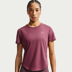 Nike Tempo Womens Dri-FIT Short-Sleeve Running Top - Pink Smoke лека,атлетика,nike,tempo,women,s,dri,fit,short,sleeve,running,top,pink,smoke