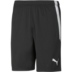 Мъжки къси панталони Puma Teamliga Shorts Football Short Mens - Black/White мъжки,къси,панталони,мъжки,къси,панталони,футбол,футболни,долнища,puma,teamliga,shorts,football,short,mens,black,white