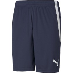 Мъжки къси панталони Puma Teamliga Shorts Football Short Mens - Peacoat/White мъжки,къси,панталони,мъжки,къси,панталони,футбол,футболни,долнища,puma,teamliga,shorts,football,short,mens,peacoat,white