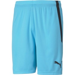 Мъжки къси панталони Puma Teamliga Shorts Football Short Mens - Blue/Blk мъжки,къси,панталони,мъжки,къси,панталони,футбол,футболни,долнища,puma,teamliga,shorts,football,short,mens,blue,blk