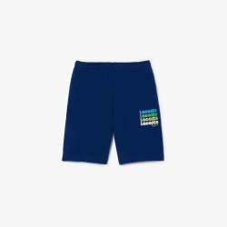 Поларени къси панталони Lacoste Kids Fleece Jogger Shorts - Navy HBM поларени,къси,панталони,lacoste,kids,fleece,jogger,shorts,navy,hbm