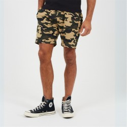 къси,панталони,мъжки,къси,панталони,brave,soul,print,jersey,short,khaki,camo