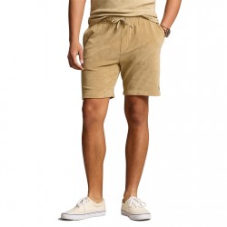 къси,панталони,мъжки,къси,панталони,polo,ralph,lauren,logo,jersey,shorts,coastal,beige