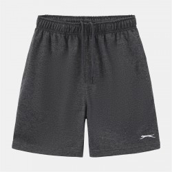 Къси панталони Slazenger Kids Cotton Jersey Jogger Shorts - Charcoal Marl къси,панталони,детски,къси,панталони,slazenger,kids,cotton,jersey,jogger,shorts,charcoal,marl
