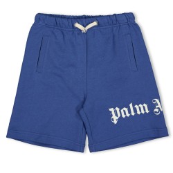 Къси панталони Palm Angels Palm Logo Shorts Jn61 - Blue къси,панталони,palm,angels,palm,logo,shorts,jn61,blue
