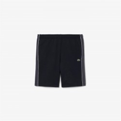поларени,къси,панталони,мъжки,къси,панталони,lacoste,men's,black,fleece,jogger,shorts,black,4ci