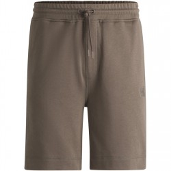 поларени,къси,панталони,мъжки,къси,панталони,boss,sewalk,fleece,shorts,open,beige,294