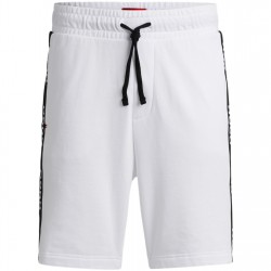 hugo,hugo,boss,sporty,logo,shorts,white,100