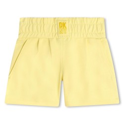 поларени,къси,панталони,dkny,kids,soft,fleece,jogger,shorts,yellow,512