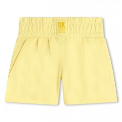 юношески,къси,панталони,детски,облекла,dkny,sweat,shorts,juniors,yellow,512