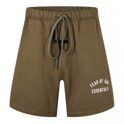 къси,панталони,мъжки,къси,панталони,fear,of,god,essentials,cotton,logo,shorts,military