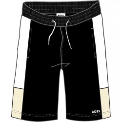 юношески,поларени,къси,панталони,детски,облекла,boss,fleece,shorts,juniors,black,09b