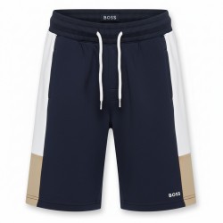 Поларени къси панталони Boss Kids Col Soft Fleece Jogger Shorts - Navy 849 поларени,къси,панталони,boss,kids,col,soft,fleece,jogger,shorts,navy,849