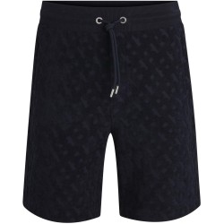 поларени,къси,панталони,мъжки,къси,панталони,boss,men,s,h,lamson,10,black,fleece,jogger,shorts,dark,blue,404