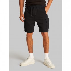 мъжки,къси,панталони,calvin,klein,jeans,woven,label,short,ck,black