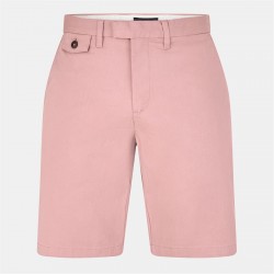 панталони,тип,чино,мъжки,къси,панталони,ted,baker,ted,alscot,chinoshrt,sn53,mid,pink