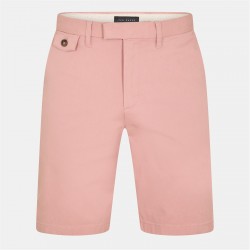 панталони,тип,чино,мъжки,къси,панталони,ted,baker,ted,chino,short,sn54,mid,pink
