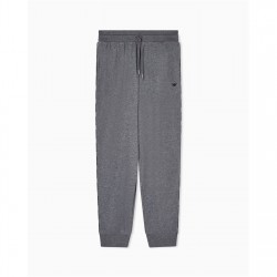 Панталони Emporio Armani LOUNGEWEAR PANTS - Grey Melange панталони,мъжки,анцузи,мъжки,ежедневни,облекла,emporio,armani,loungewear,pants,grey,melange