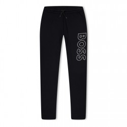 юношески,анцуг,детски,облекла,boss,logo,jogging,bottoms,juniors,black,09b