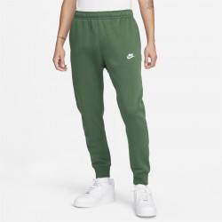 Мъжки анцуг Nike Sportswear Club Fleece Jogging Pants Mens - Green/White мъжки,анцуг,мъжки,анцузи,nike,sportswear,club,fleece,jogging,pants,mens,green,white