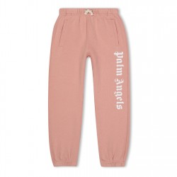 юношески,анцуг,детски,облекла,palm,angels,logo,jogging,bottoms,juniors,pink,white